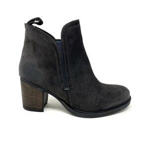 Bos & Co Belfield ankle boots Grey oil suede